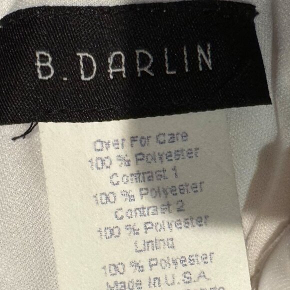 Women's Sparkly white dress - Prom/party- New-size 7/8 - Picture 3 of 3